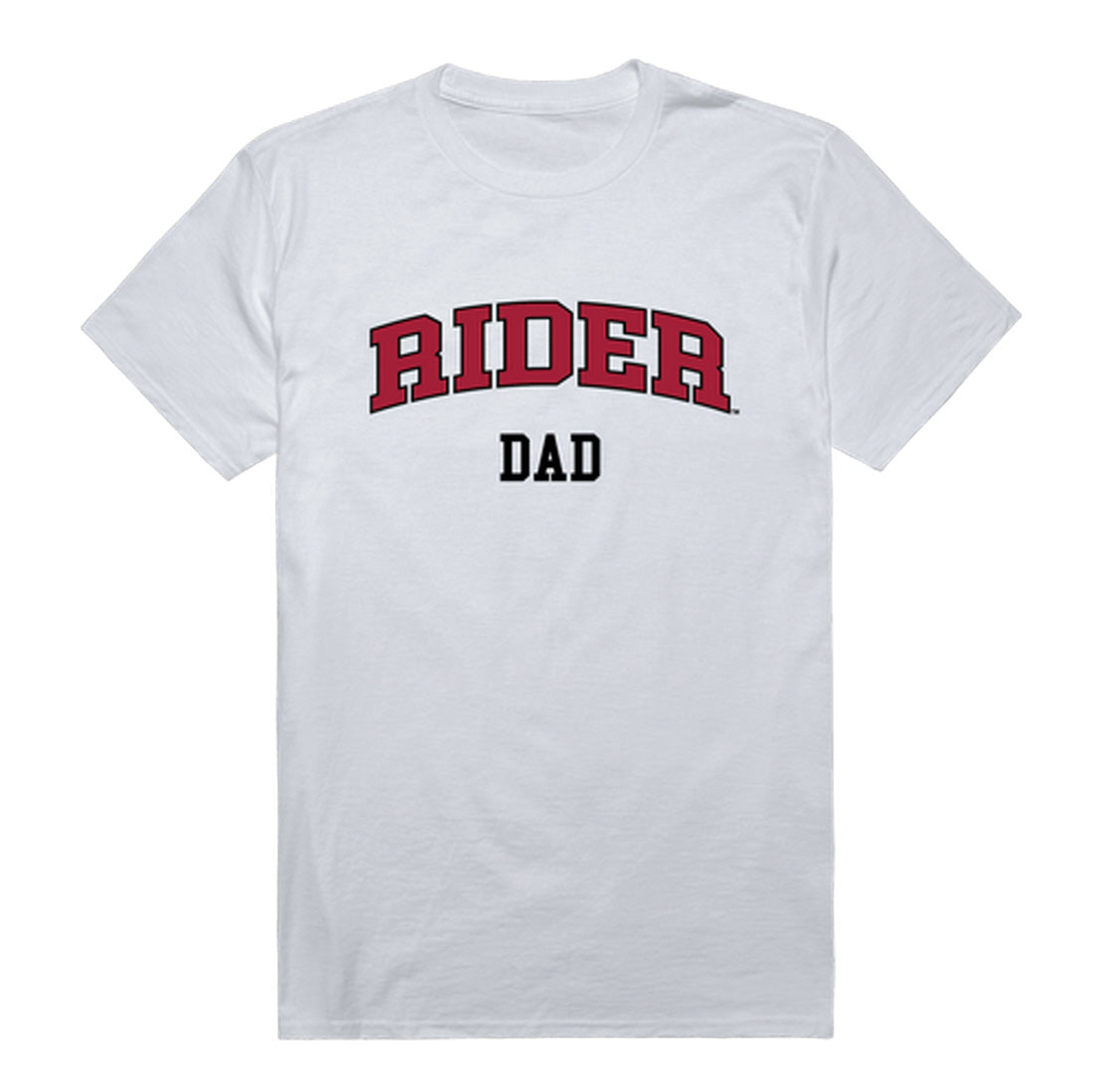 Rider University Broncs Dad Tee T-Shirt - Cardinal, Small