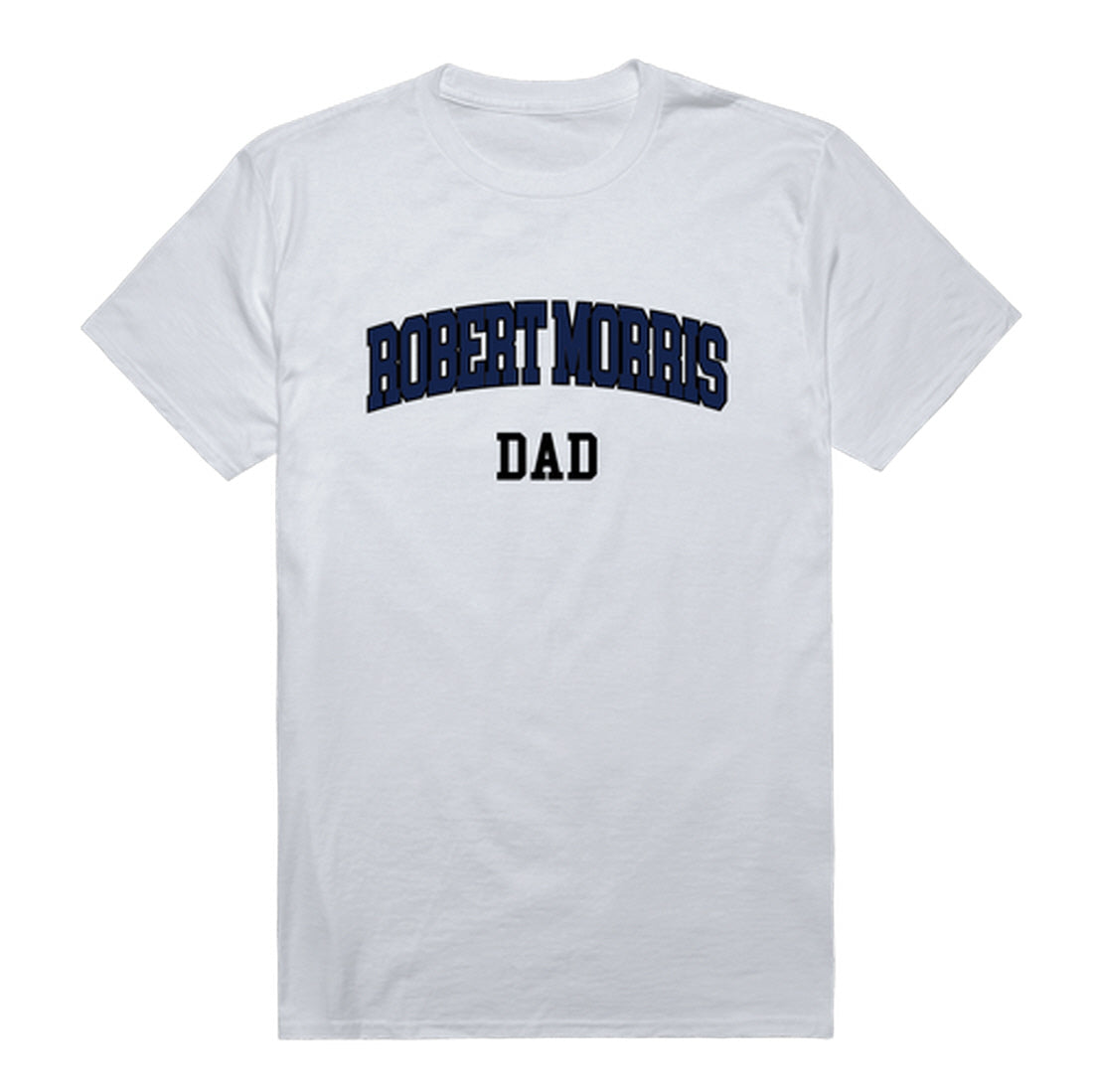 Robert Morris University Colonials Dad Tee T-Shirt - Heather Grey, Small