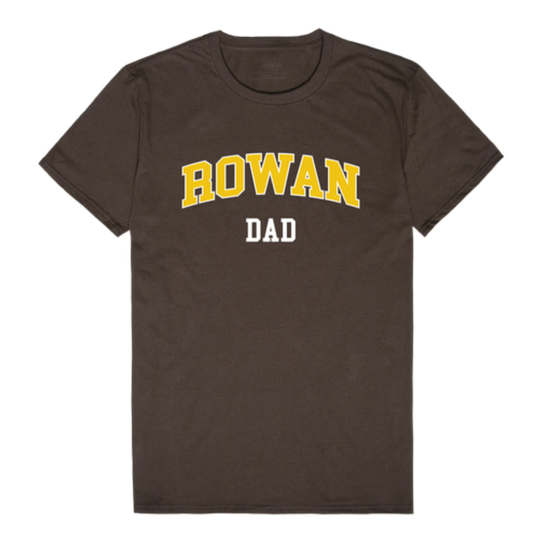 Rowan University Profs Dad Tee T-Shirt - Brown, Small