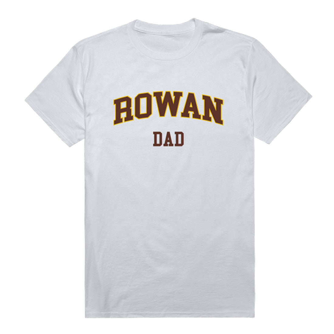 Rowan University Profs Dad Tee T-Shirt - Brown, Small