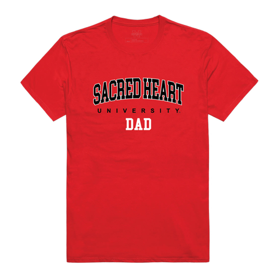 Sacred Heart University Pioneers Dad Tee T-Shirt - Heather Grey, Small