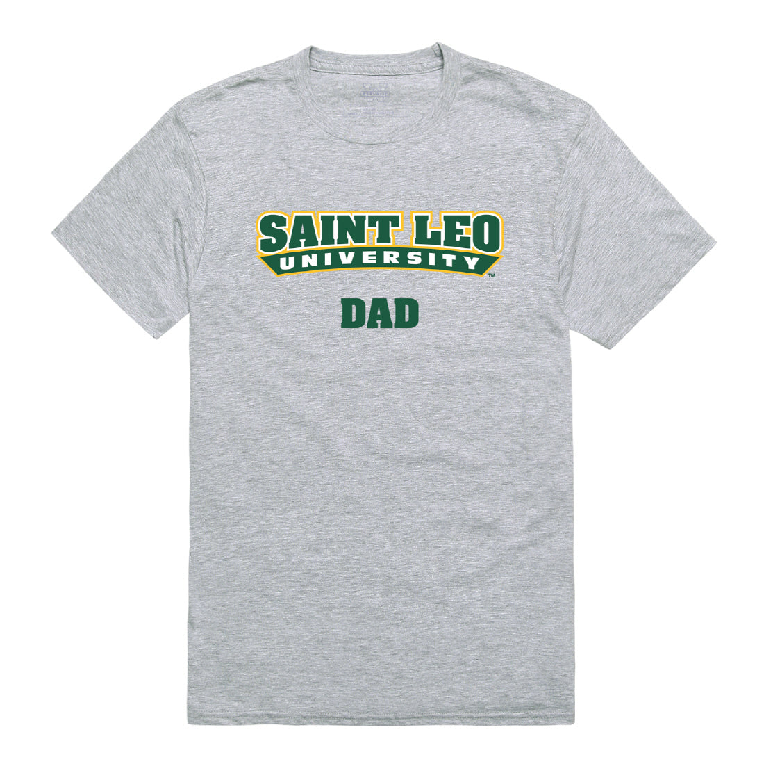 Saint Leo University Lions Dad Tee T-Shirt - Forest Green, Small