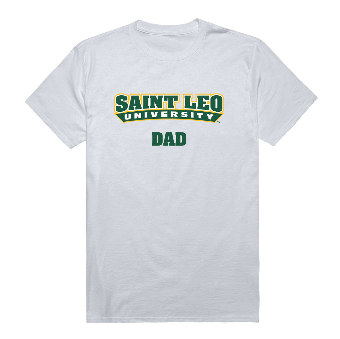 Saint Leo University Lions Dad Tee T-Shirt - Forest Green, Small