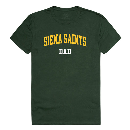 Siena College Saints Dad Tee T-Shirt - Forest Green, Small