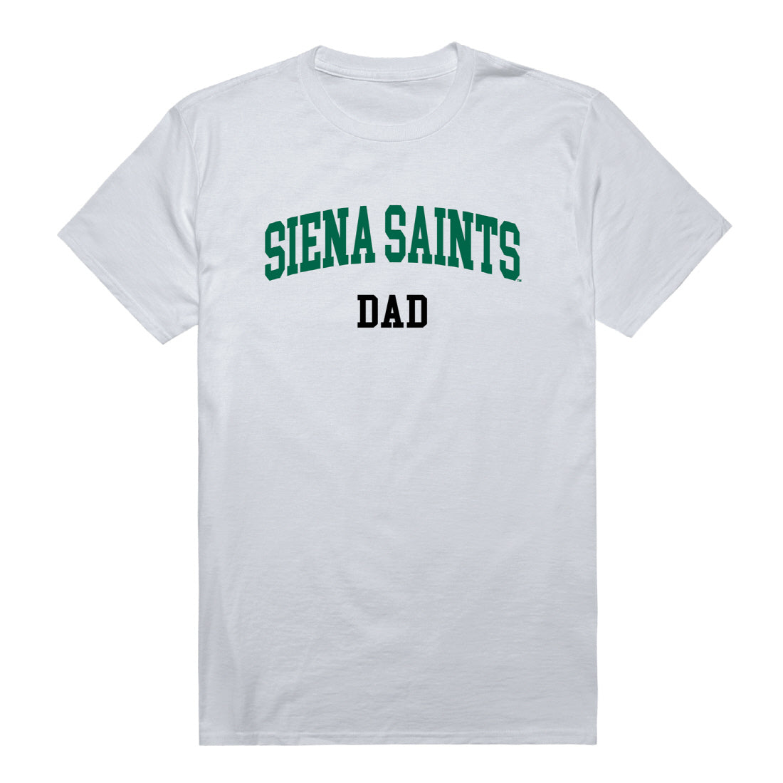 Siena College Saints Dad Tee T-Shirt - Forest Green, Small