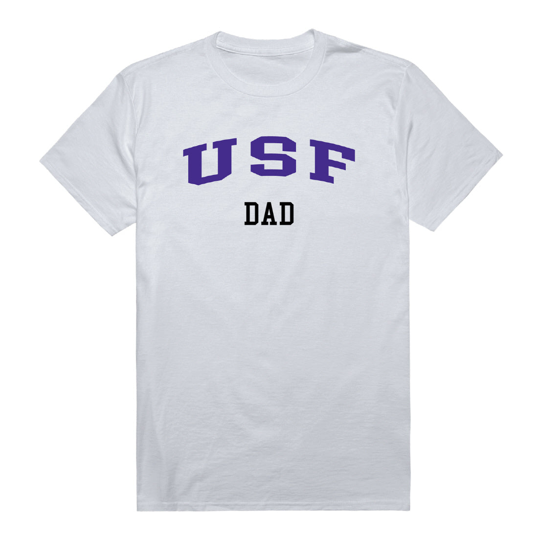 University of Sioux Falls Cougars Dad Tee T-Shirt - Heather Grey, Small