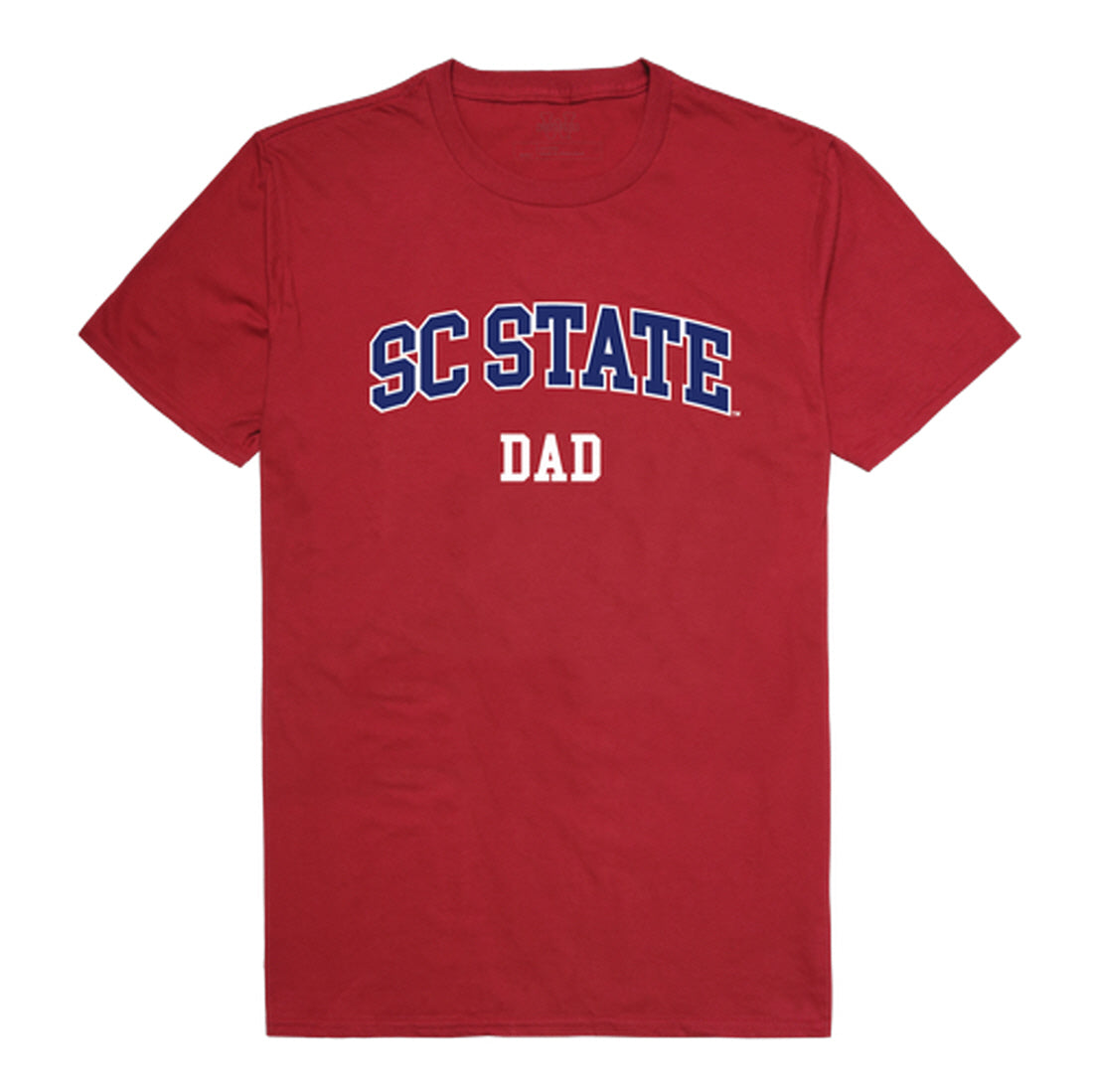 South Carolina State University Bulldogs Dad Tee T-Shirt - Cardinal, Small