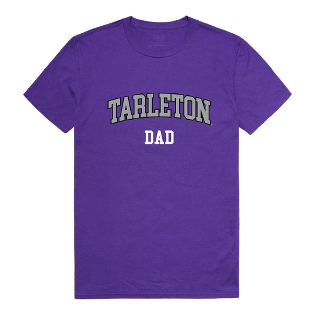 Tarleton State University Texans Dad Tee T-Shirt - Heather Grey, Small