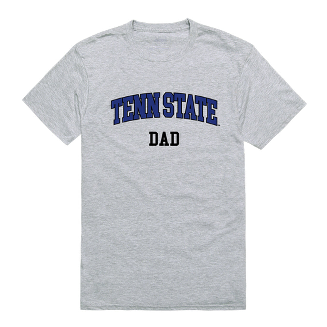 Tennessee State University Tigers Dad Tee T-Shirt - Heather Grey, Small