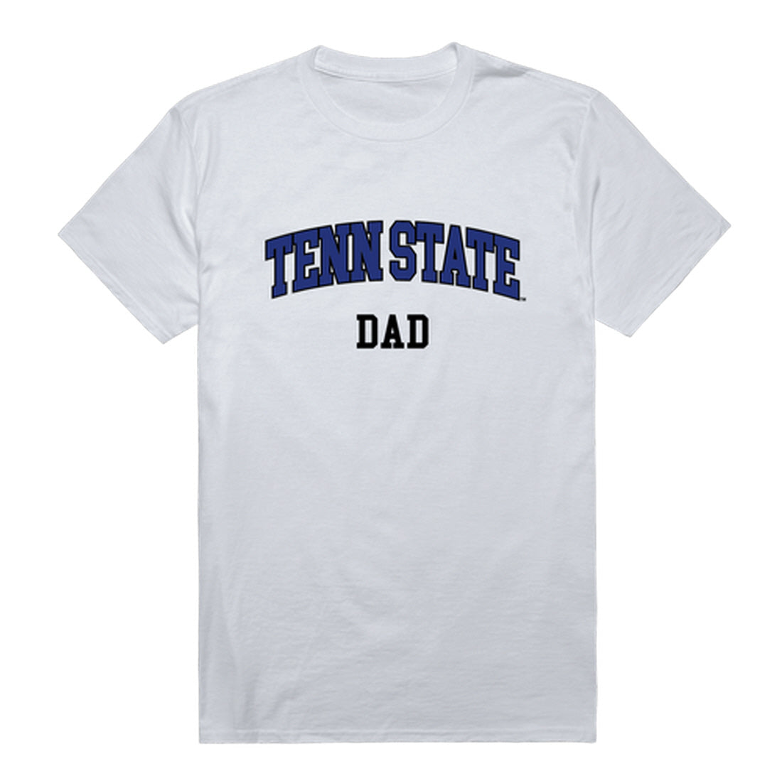 Tennessee State University Tigers Dad Tee T-Shirt - Heather Grey, Small