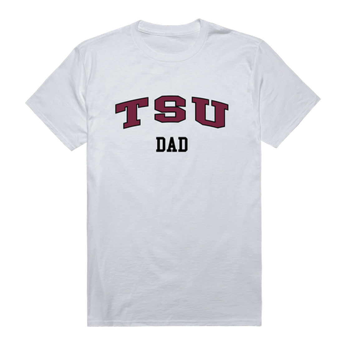 Texas Southern University Tigers Dad Tee T-Shirt - Heather Grey, Small