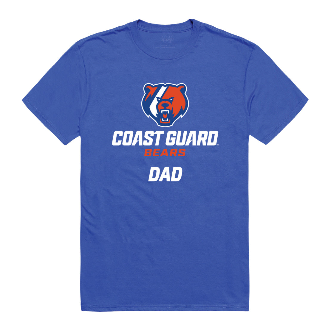 United States Coast Guard Academy Dad Tee T-Shirt - Heather Grey, Small