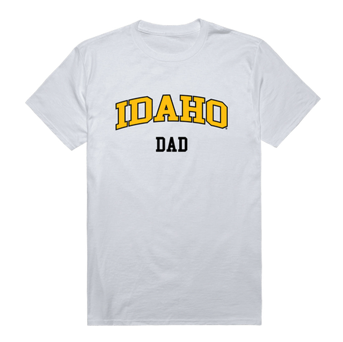 University of IdahoVandals Dad Tee T-Shirt - Black, Small