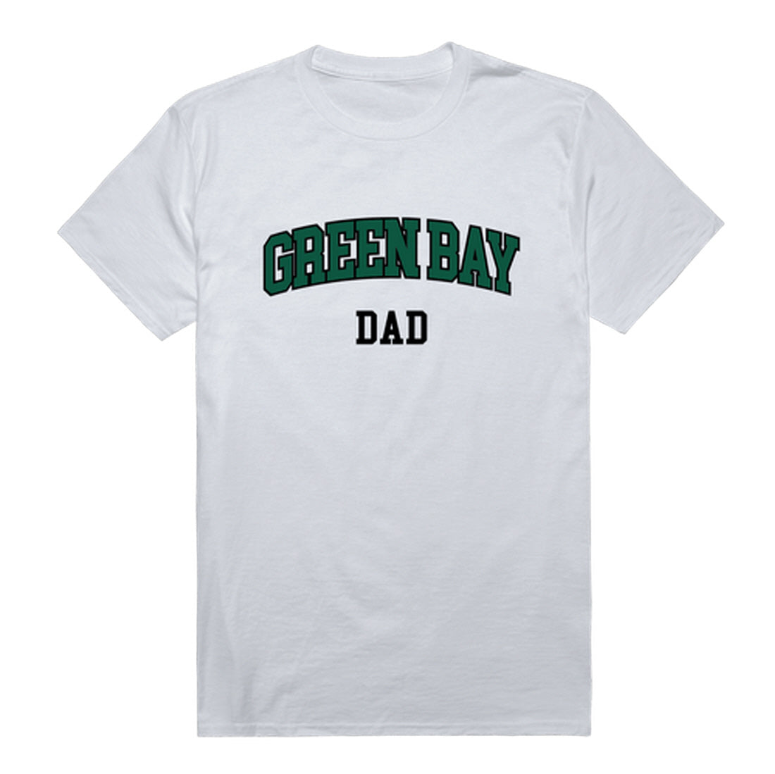 University of Wisconsin-Green Bay Phoenix Dad Tee T-Shirt - Forest Green, Small