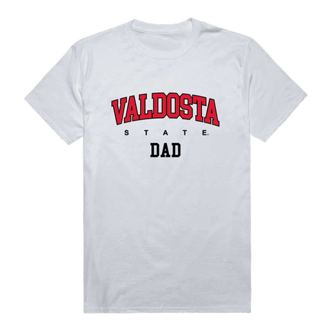 Valdosta State University Blazers Dad Tee T-Shirt - Heather Grey, Small