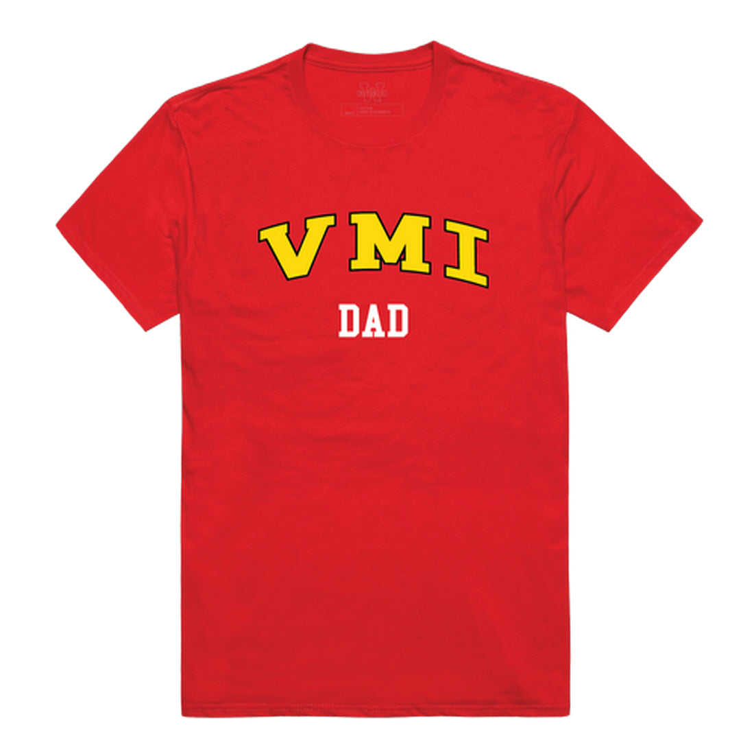 Virginia Military Institute Keydets Dad Tee T-Shirt - Heather Grey, Small