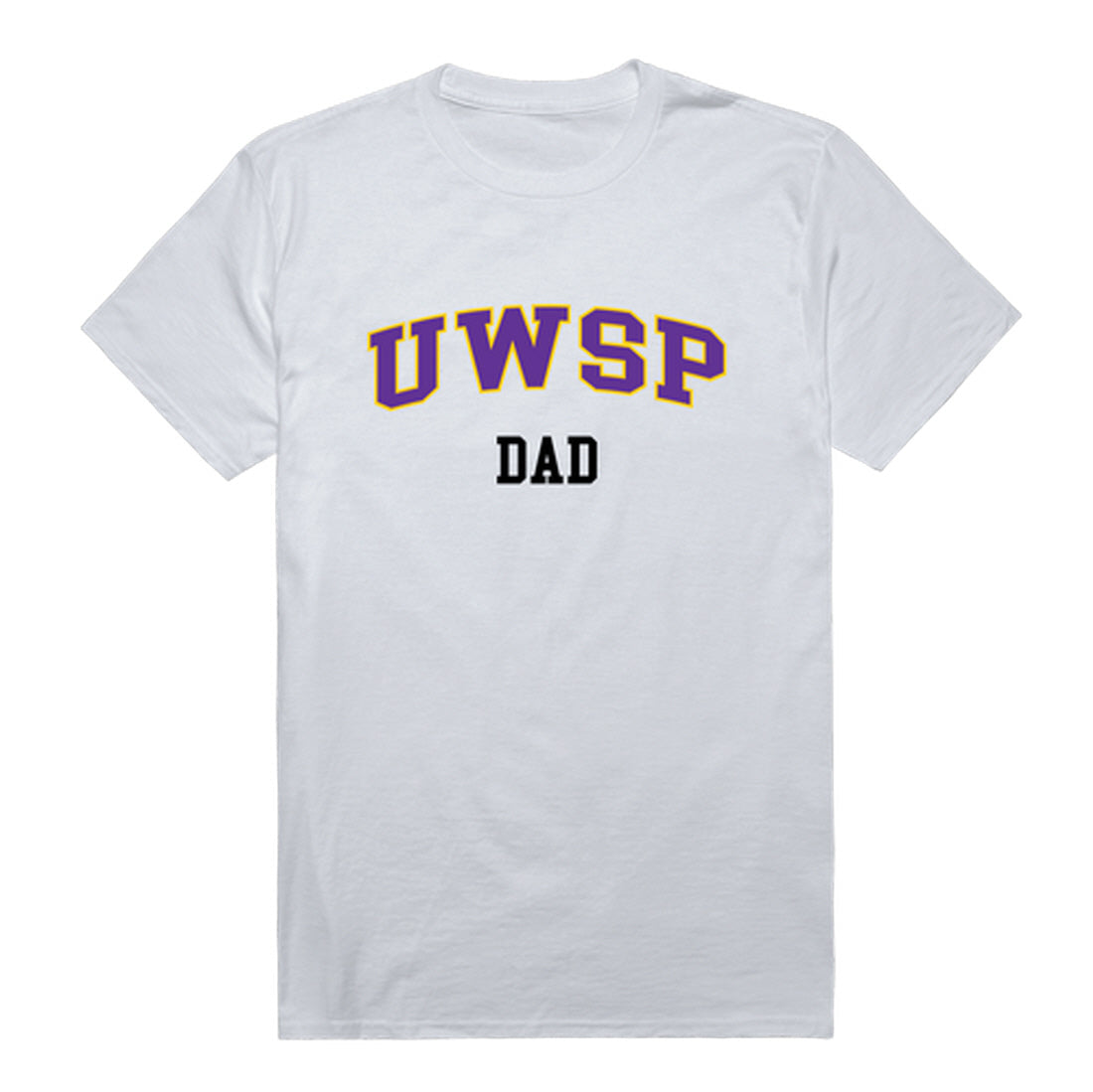 University of Wisconsin-Stevens Point Dad Tee T-Shirt - Heather Grey, Small