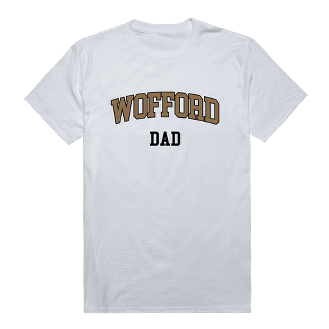 Wofford College Terriers Dad Tee T-Shirt - Black, Small