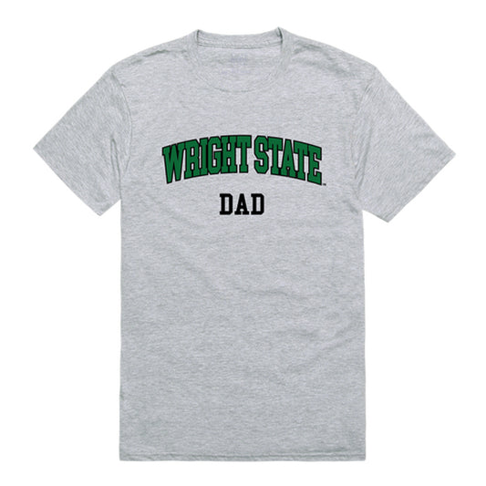 Wright State University Raiders Dad Tee T-Shirt - Heather Grey, Small