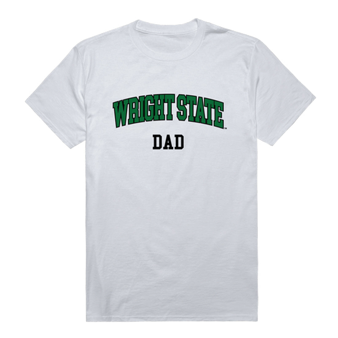 Wright State University Raiders Dad Tee T-Shirt - Heather Grey, Small