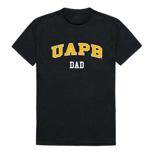 University of Arkansas at Pine Bluff Golden Lions Dad Tee T-Shirt - Black, Small