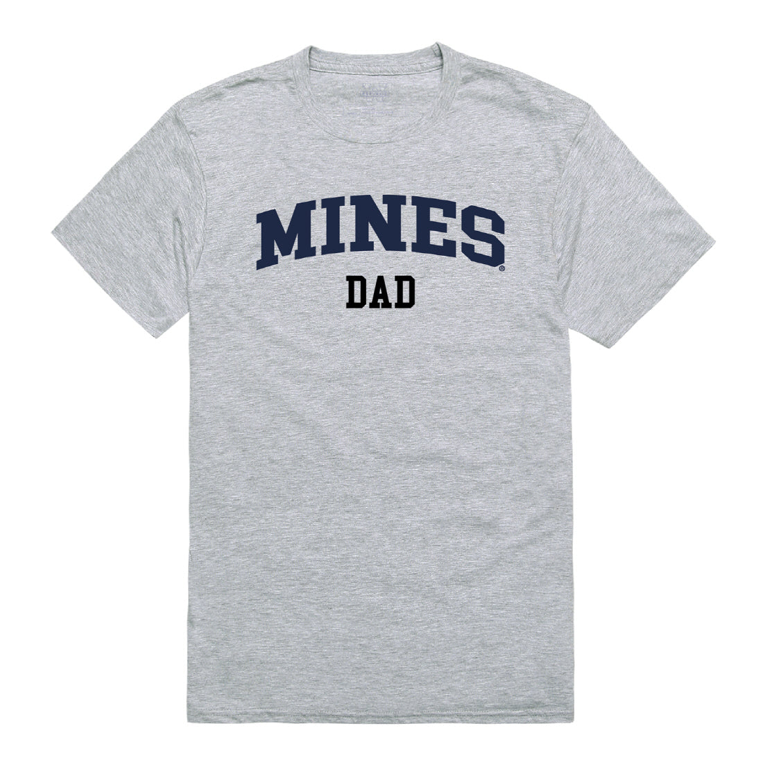 Colorado School of Mines Orediggers Dad Tee T-Shirt - Heather Grey, Small