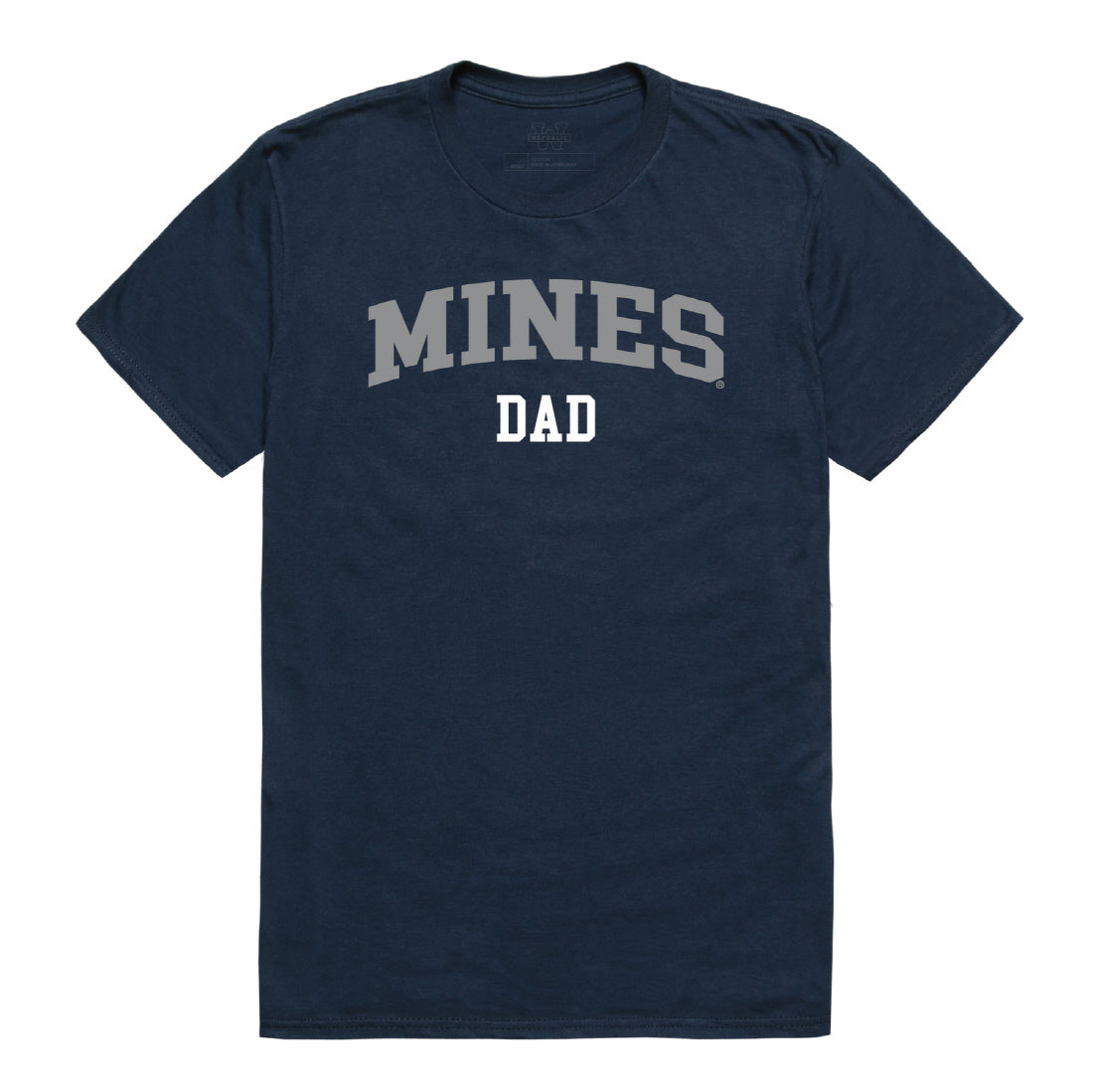 Colorado School of Mines Orediggers Dad Tee T-Shirt - Heather Grey, Small