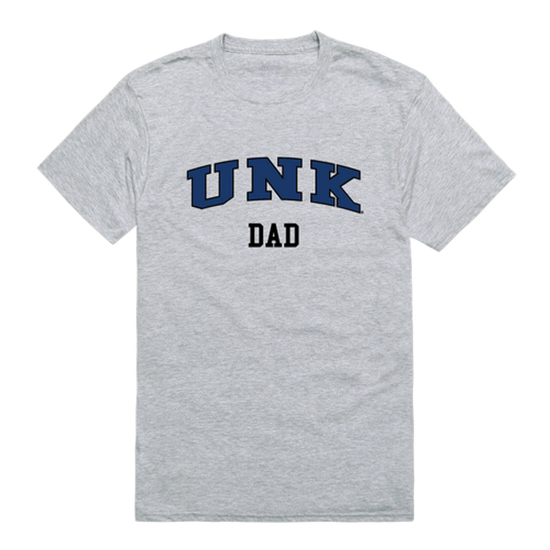 University of Nebraska at Kearney Loopers Dad Tee T-Shirt - Heather Grey, Small