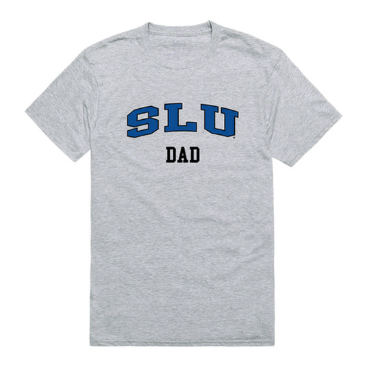 Saint Louis University Billikens Dad Tee T-Shirt - Heather Grey, Small