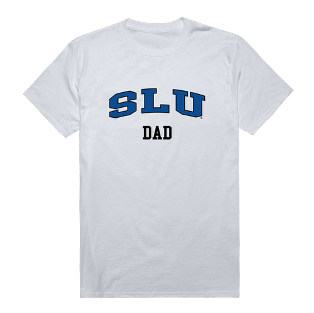 Saint Louis University Billikens Dad Tee T-Shirt - Heather Grey, Small