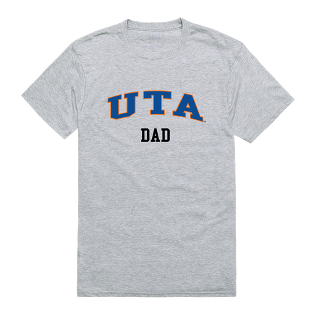 University of Texas at Arlington Mavericks Dad Tee T-Shirt - Heather Grey, Small