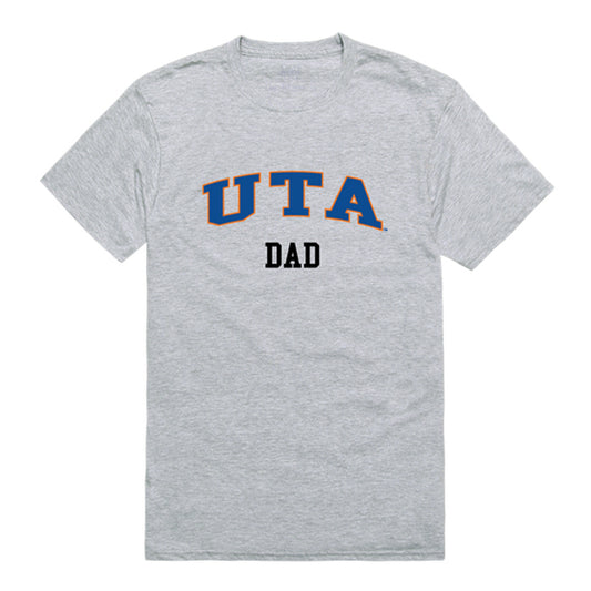 University of Texas at Arlington Mavericks Dad Tee T-Shirt - Heather Grey, Small