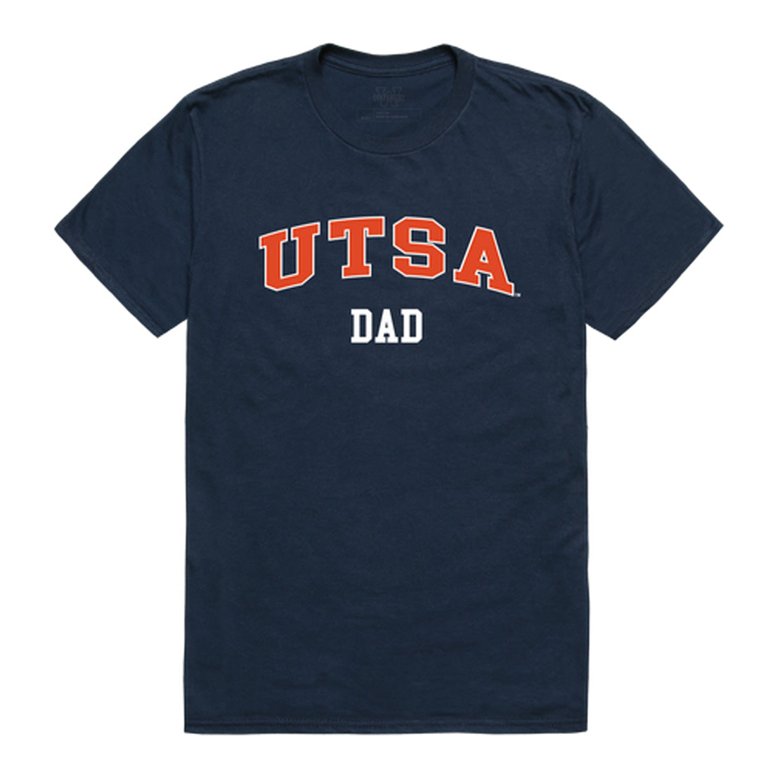 University of Texas at San Antonio Roadrunners Dad Tee T-Shirt - Heather Grey, Small