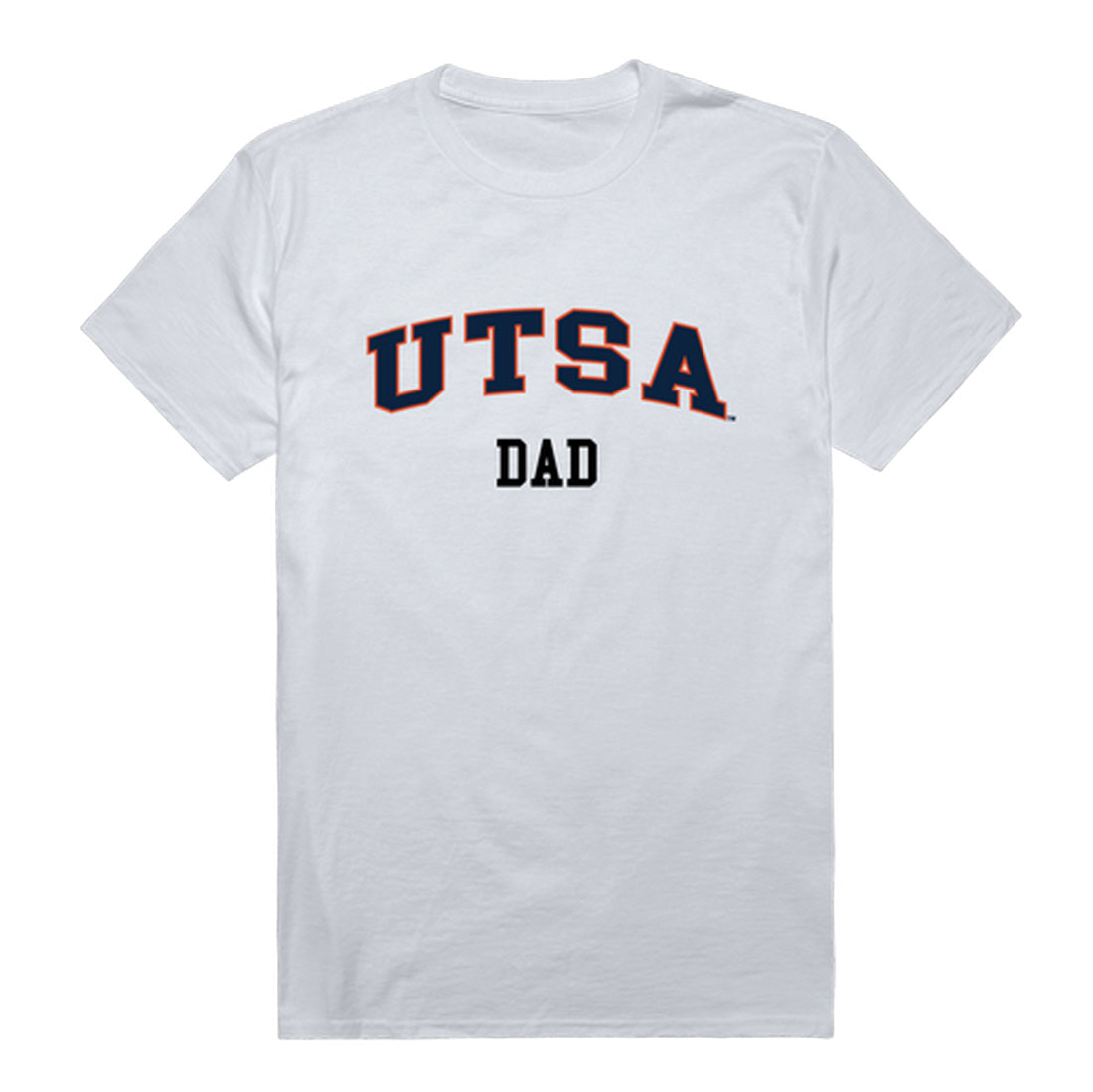 University of Texas at San Antonio Roadrunners Dad Tee T-Shirt - Heather Grey, Small