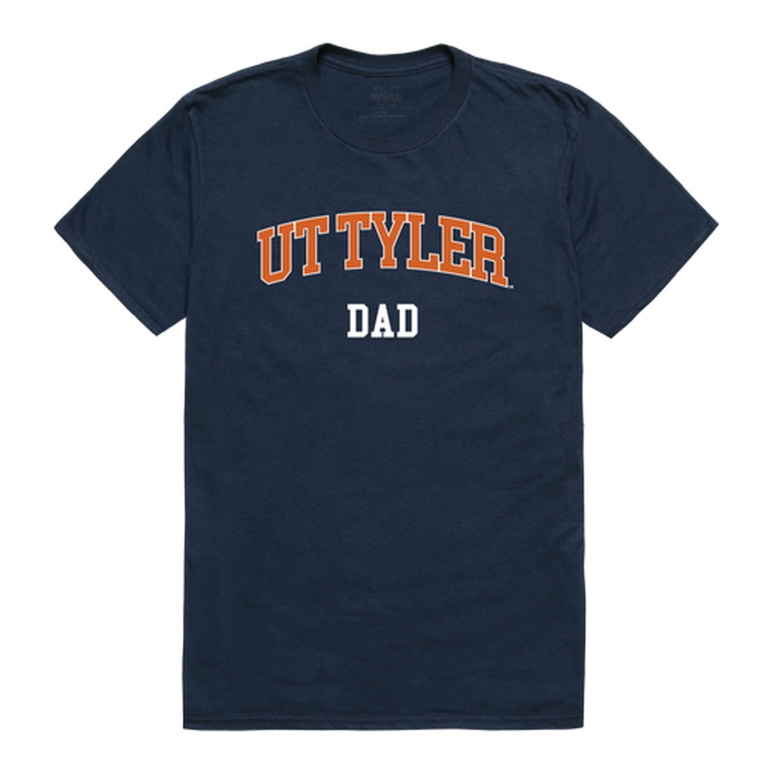 University of Texas at Tyler Patriots Dad Tee T-Shirt - Heather Grey, Small