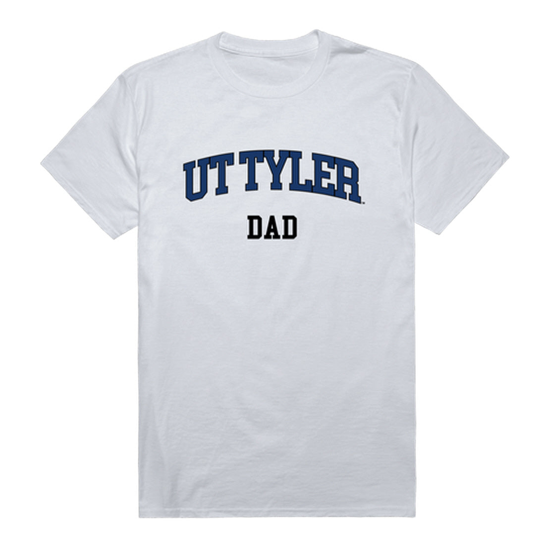 University of Texas at Tyler Patriots Dad Tee T-Shirt - Heather Grey, Small