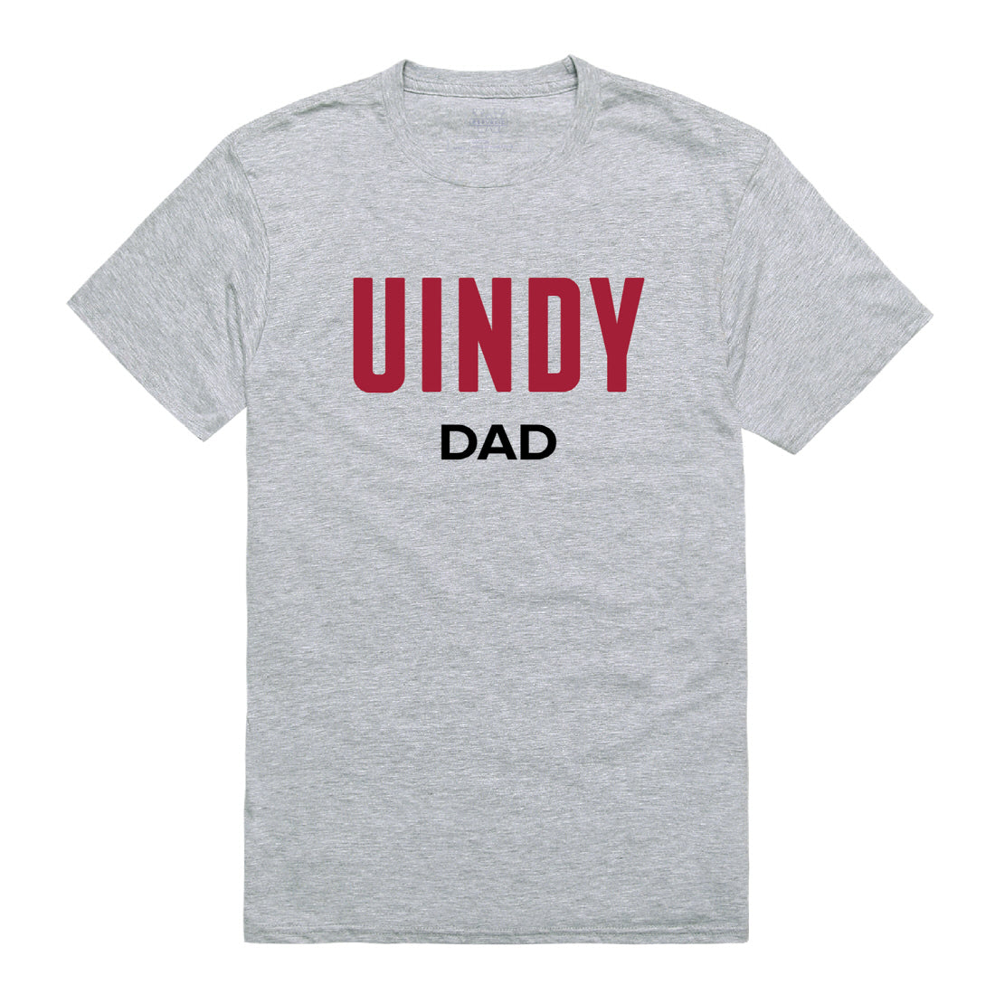 University of Indianapolis Greyhounds Dad Tee T-Shirt - Cardinal, Small