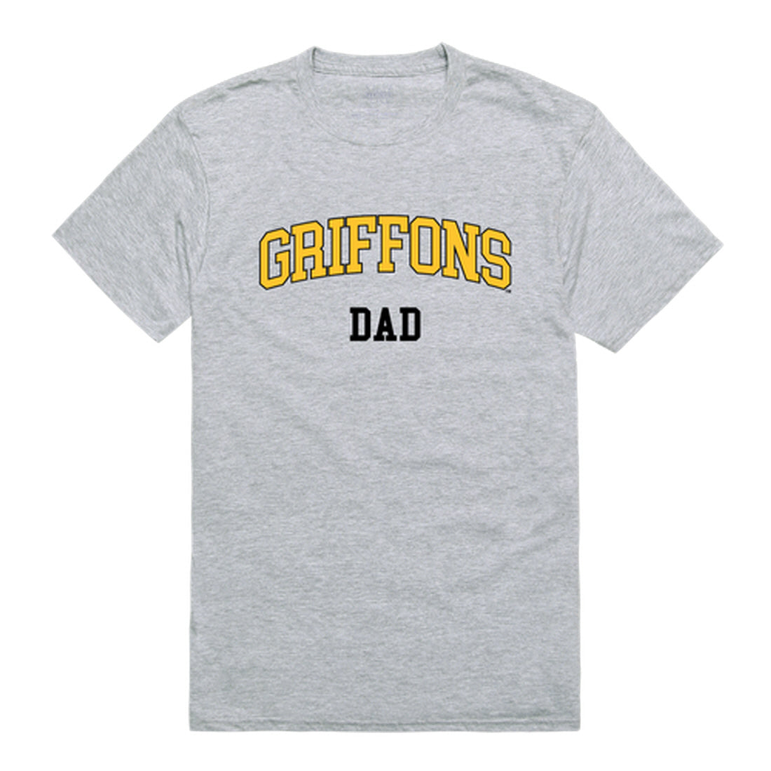 Missouri Western State University Griffons Dad Tee T-Shirt - Gold, Small