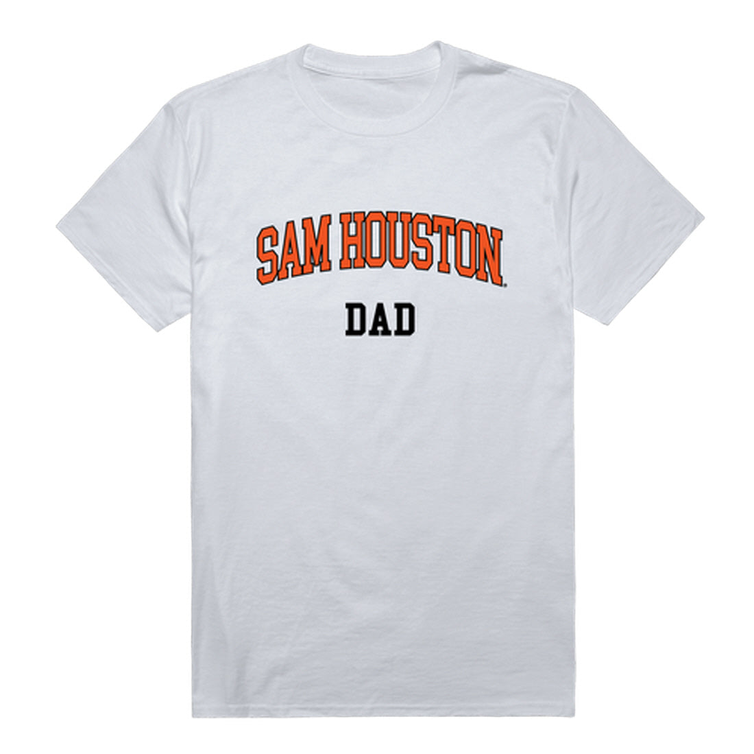 Sam Houston State University Bearkats Dad Tee T-Shirt - Heather Grey, Small