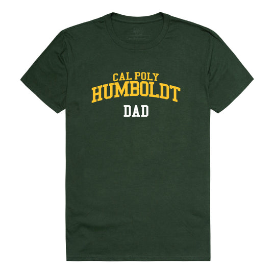 Cal Poly Humboldt Lumberjacks Dad Tee T-Shirt - Forest Green, Small