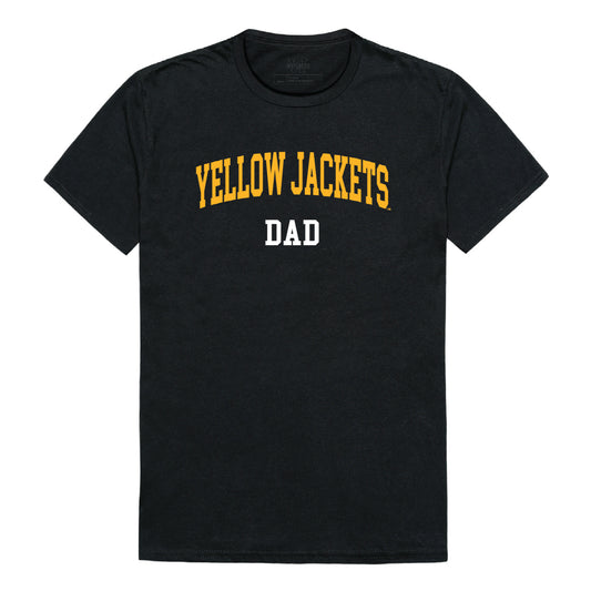 American International College Yellow Jackets Dad Tee T-Shirt - Black, Small