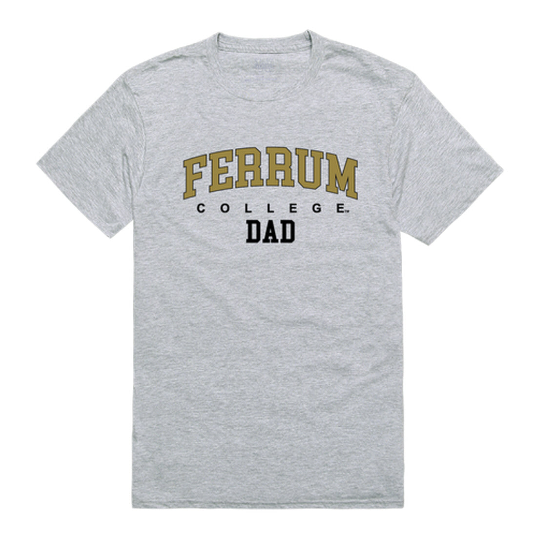 Ferrum College Panthers Dad Tee T-Shirt - Black, Small