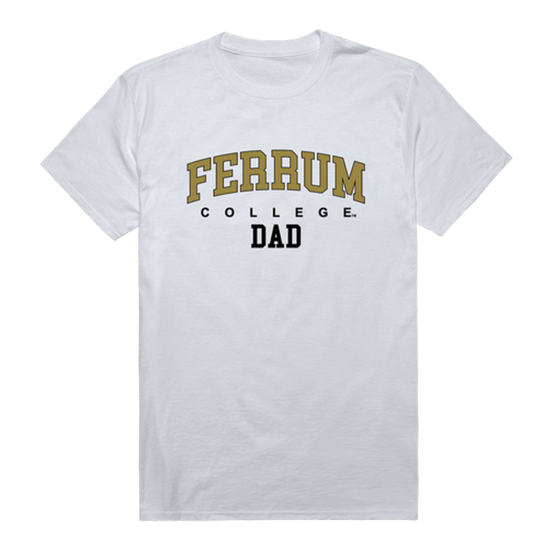 Ferrum College Panthers Dad Tee T-Shirt - Black, Small