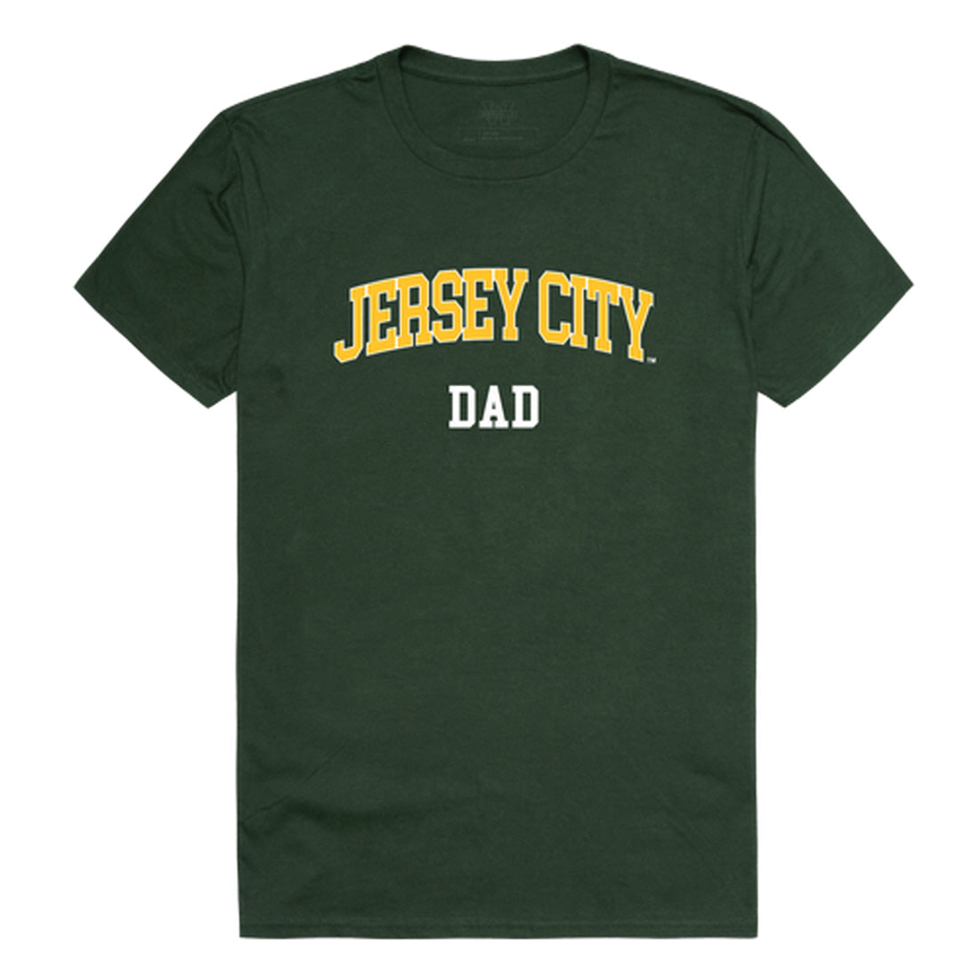 New Jersey City University Knights Dad Tee T-Shirt - Forest Green, Small