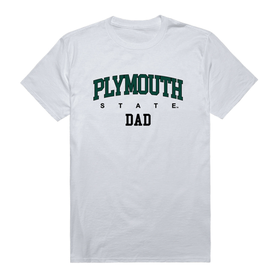 Plymouth State University Dad Tee T-Shirt - Forest Green, Small