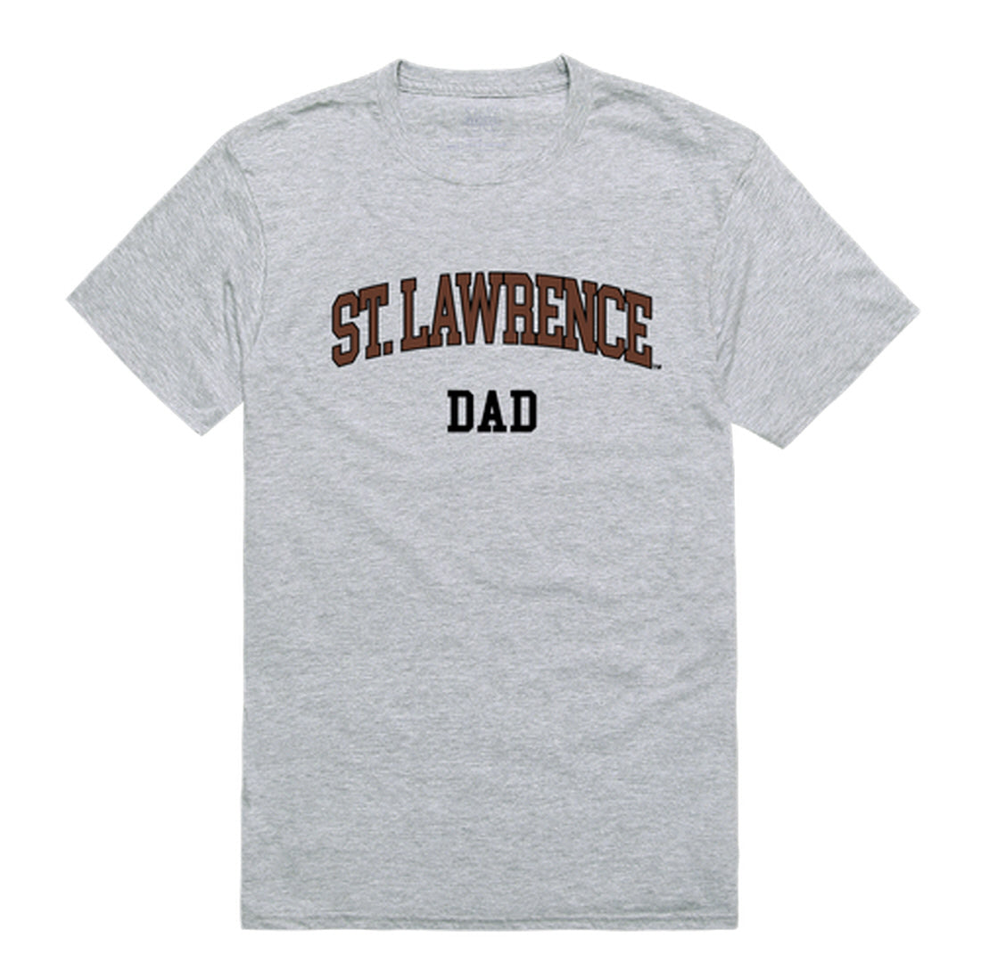 St. Lawrence University Saints Dad Tee T-Shirt - Brown, Small