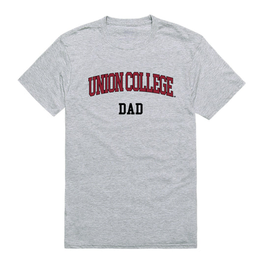 Union College Bulldogs Dad Tee T-Shirt - Heather Grey, Small