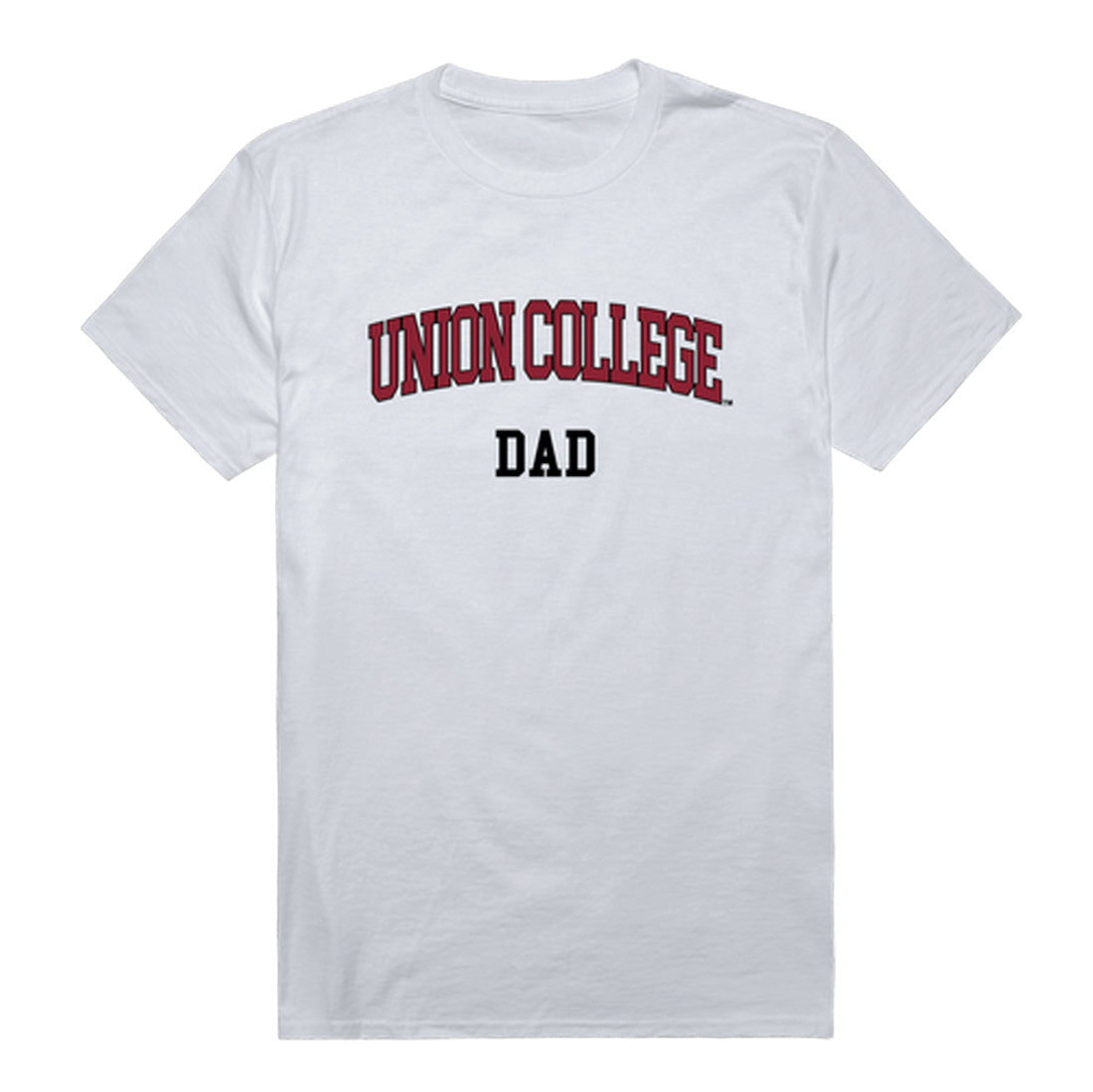 Union College Bulldogs Dad Tee T-Shirt - Heather Grey, Small