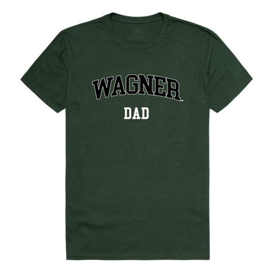 Wagner College Seahawks Dad Tee T-Shirt - Forest Green, Small