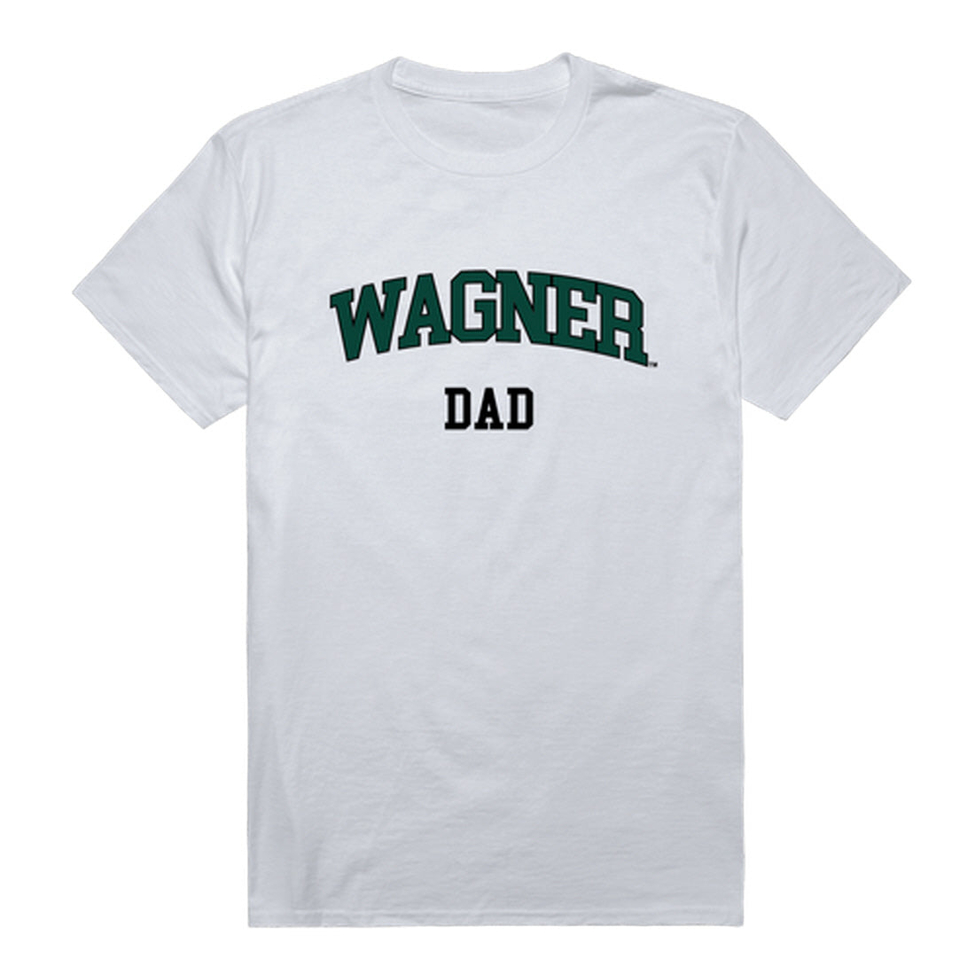 Wagner College Seahawks Dad Tee T-Shirt - Forest Green, Small